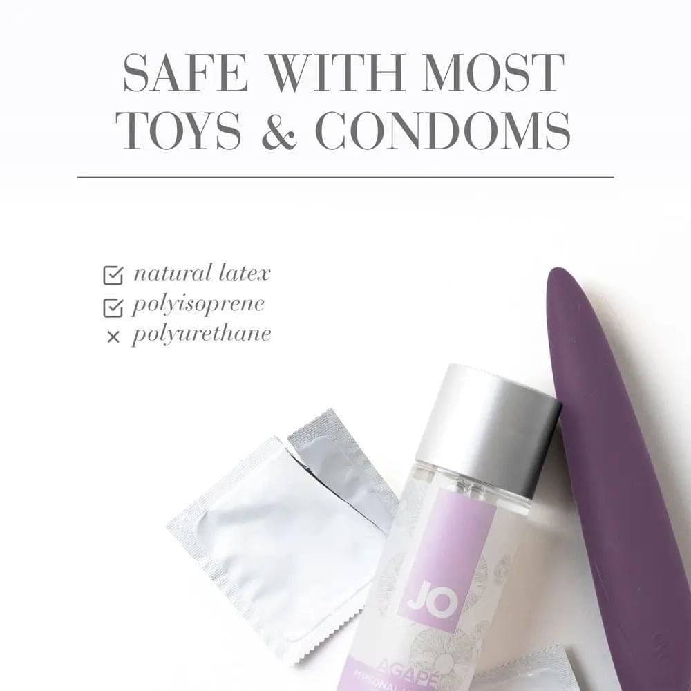 JO Agape Original Lube - 60 mL - Water Based Lubricant for Sensitive Skin - 60 ml Bottle JO Discreet Intimate Essentials.