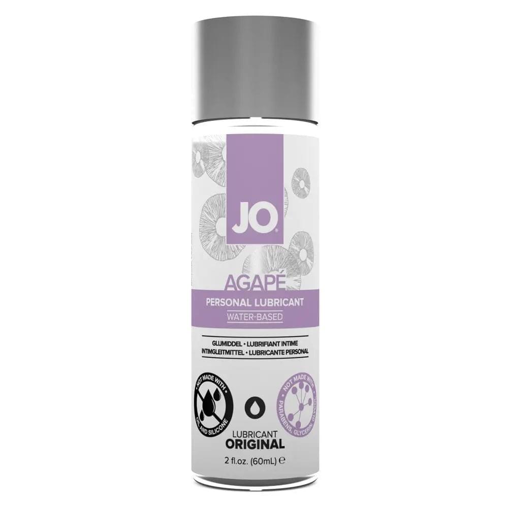 JO Agape Original Lube - 60 mL - Water Based Lubricant for Sensitive Skin - 60 ml Bottle JO Discreet Intimate Essentials.