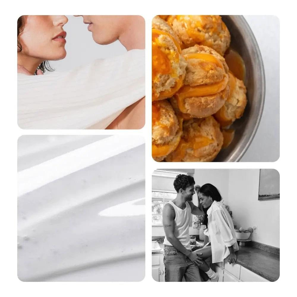 JO Bake Shoppe - Orange Creampuff - Orange Creampuff Flavoured Water Based Lubricant - 60 ml Bottle JO Discreet Intimate Essentials.
