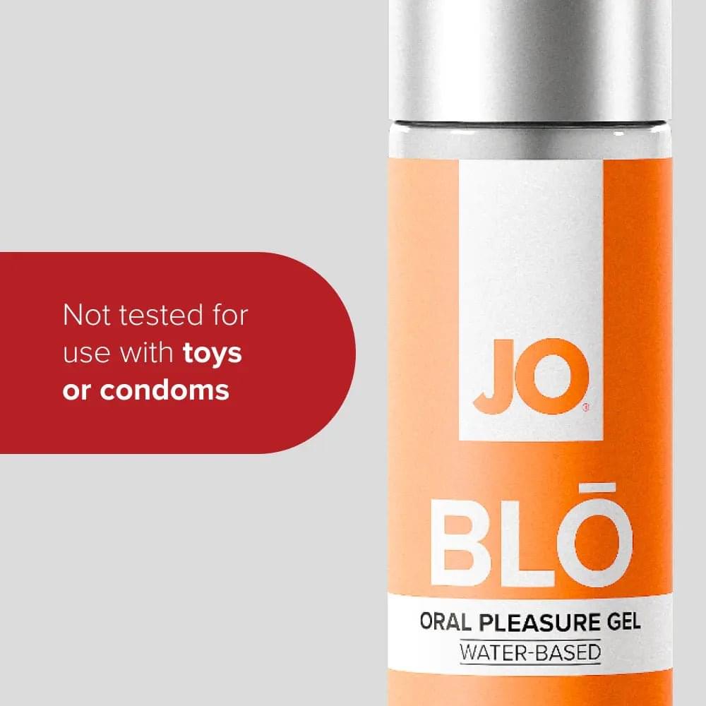 JO Blo Orange Limeade - Orange Limeade Flavoured Oral Pleasure Gel - 30 ml Bottle JO Discreet Intimate Essentials.