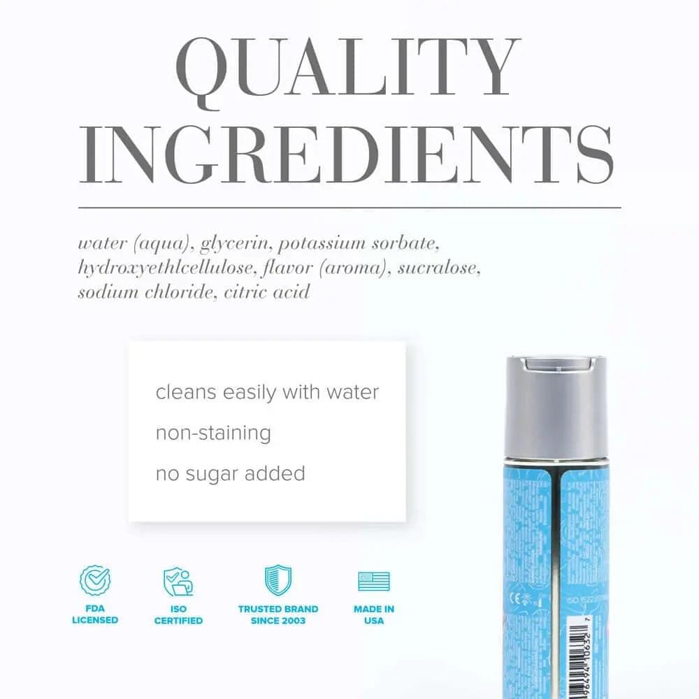 JO Candy Shop Bubblegum Lube - 60 mL - Bubblegum Flavoured Water Based Lubricant - 60 ml Bottle JO Discreet Intimate Essentials.