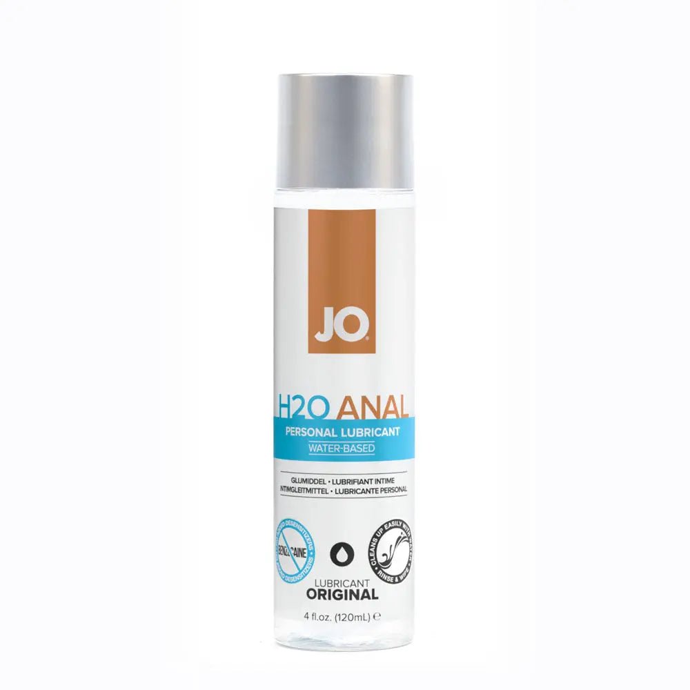 Shop affordable quality JO H2O Anal Lube - 120 mL - Water Based Anal Lubricant - 120 ml Bottle - Discreet Intimate Essentials - LOTIONS & LUBES - JO