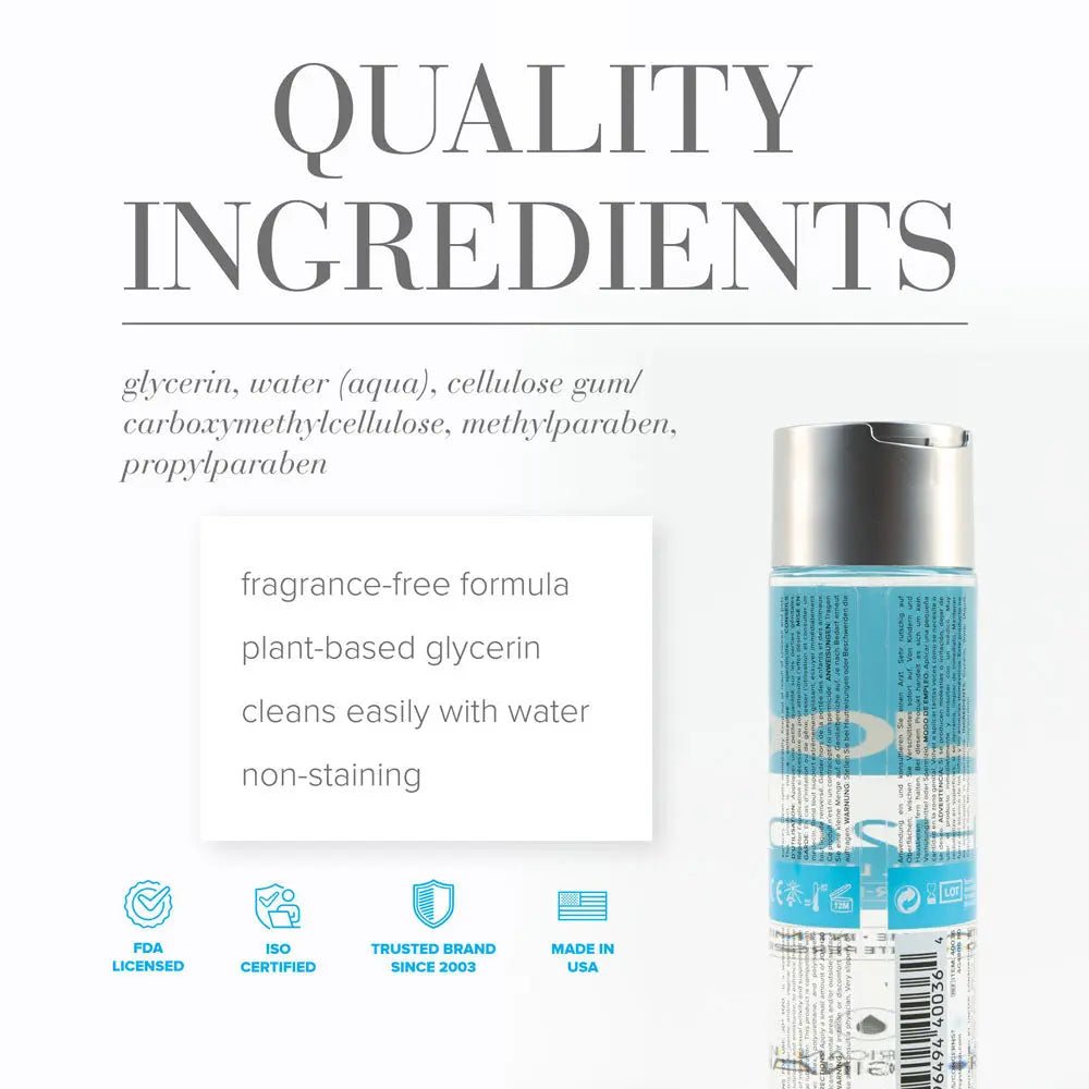 Shop affordable quality JO H2O Original Lube - 240 mL - Water Based Lubricant - 240 ml Bottle - Discreet Intimate Essentials - LOTIONS & LUBES - JO