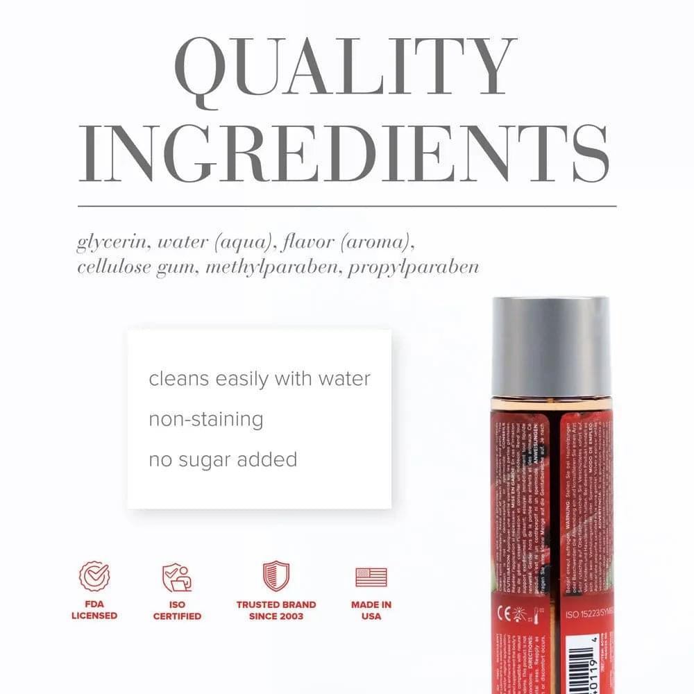 JO H2O Succulent Watermelon Lube - 120 mL - Watermelon Flavoured Water Based Lubricant - 120 ml Bottle JO Discreet Intimate Essentials.