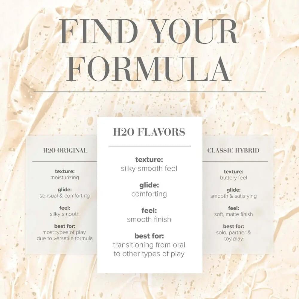 JO H2O Vanilla Cream Lube - 30 mL - Vanilla Flavoured Water Based Lubricant - 30 ml Bottle JO Discreet Intimate Essentials.