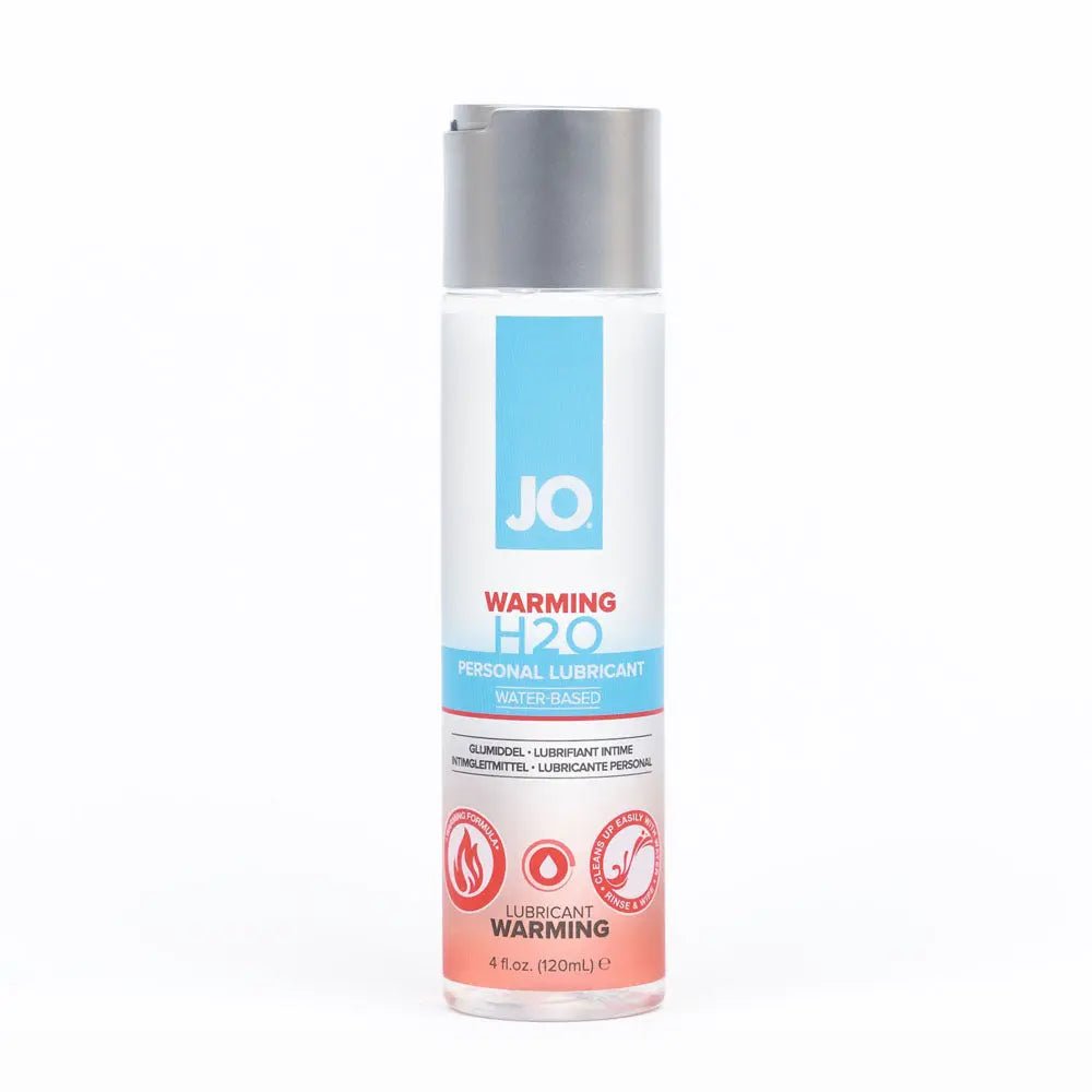 Shop affordable quality JO H2O Warming Lube - 120 mL - Water Based Warming Lubricant - 120 ml Bottle - Discreet Intimate Essentials - LOTIONS & LUBES - JO