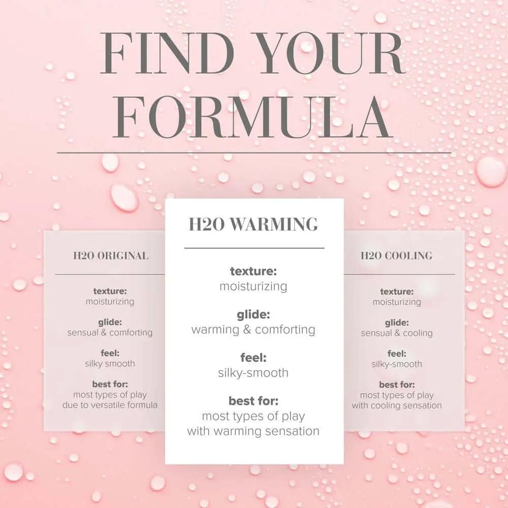 JO H2O Warming Lube - 60 mL - Water Based Warming Lubricant - 60 ml Bottle JO Discreet Intimate Essentials.