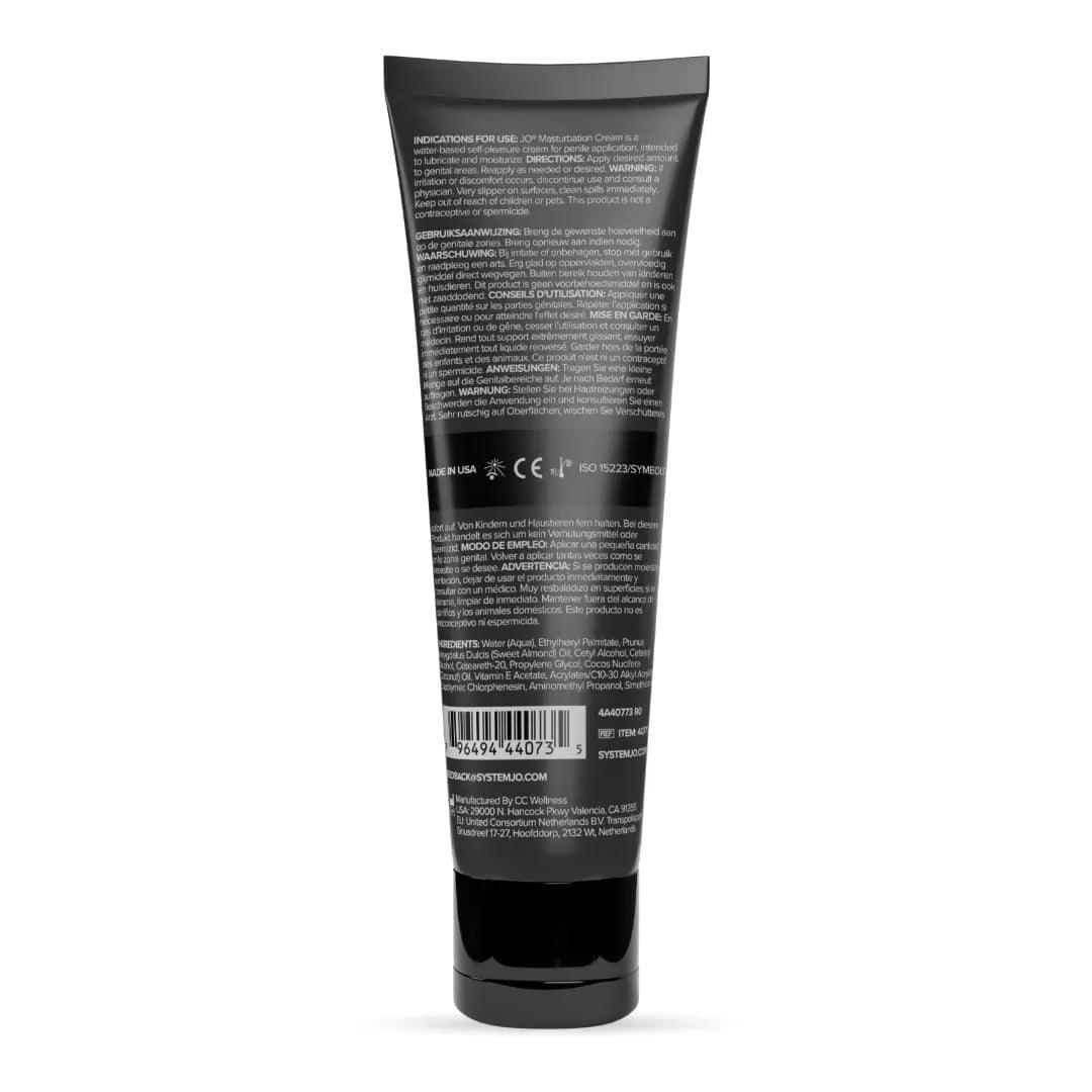 JO Masturbation Cream - Masturbation Lubricant for Men - 120 ml Tube JO Discreet Intimate Essentials.