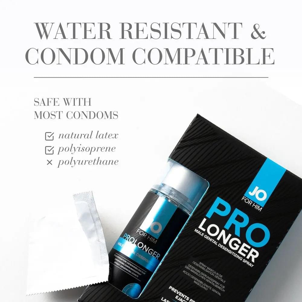 JO Prolonger Spray - 60 mL - Desensitising Spray for Men - 60 ml Spray Bottle JO Discreet Intimate Essentials.