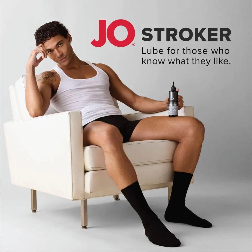 JO Stroker Lube - 120 ml - Water Based Stroker Lubricant - 120 ml Bottle JO Discreet Intimate Essentials.