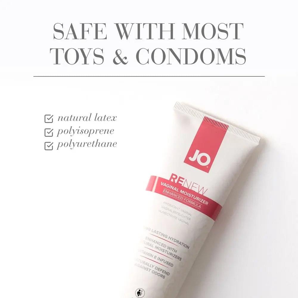 JO Vaginal Moisturiser - 120ml - Vaginal Dryness Moisturiser - 120 ml Tube JO Discreet Intimate Essentials.
