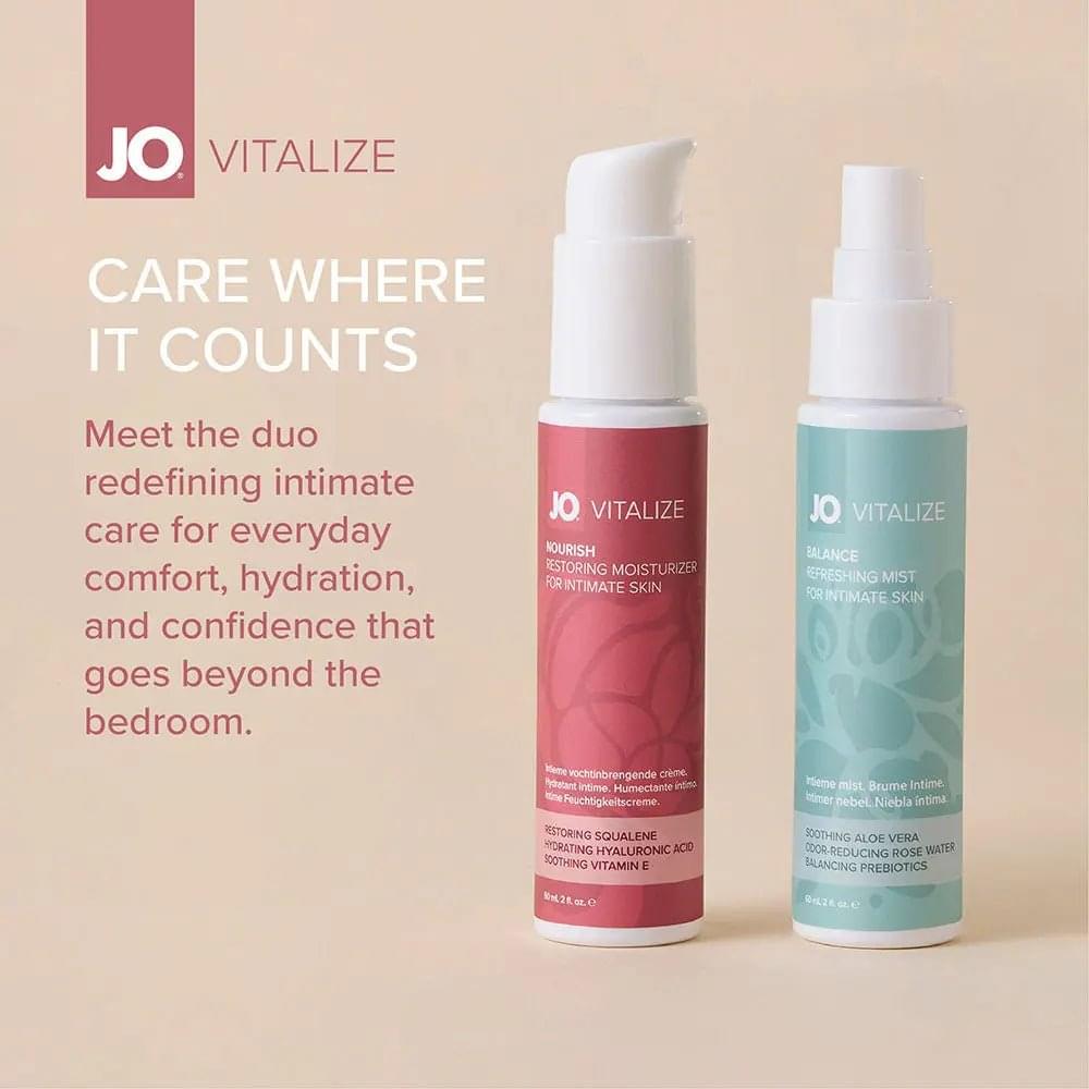 JO Vitalize - Balance Refreshing Mist - 60 ml Bottle JO Discreet Intimate Essentials.