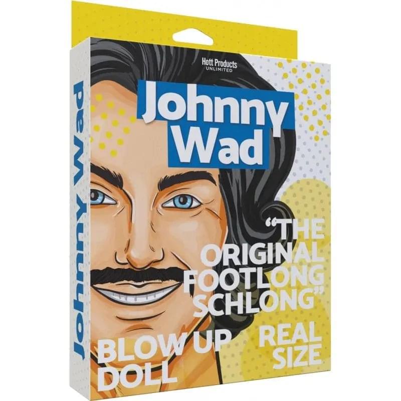 Johnny Wad Inflatable Doll Hott Products Discreet Intimate Essentials.