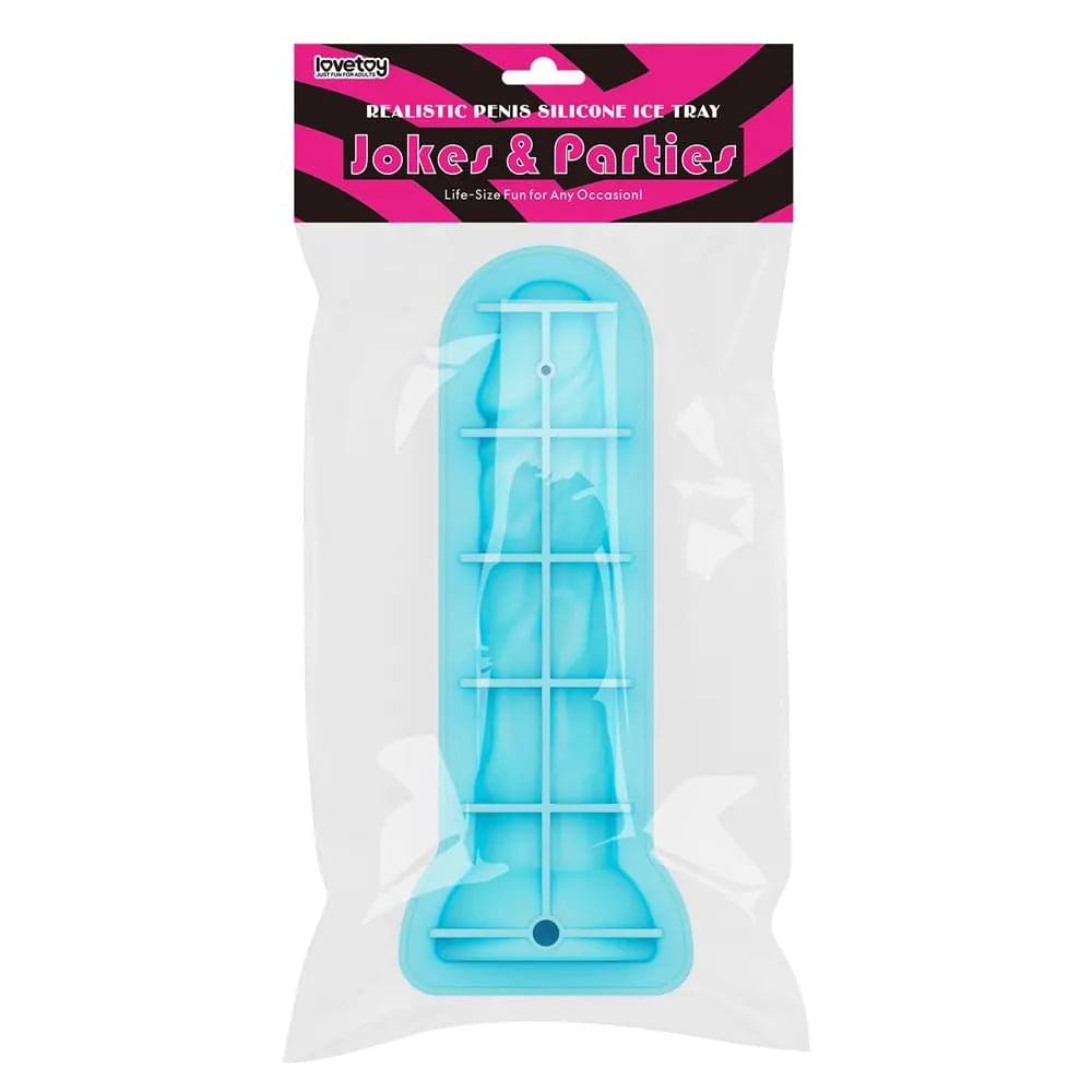 Jokes & Parties Realistic Penis Silicone Ice Tray - Novelty Ice Tray Lovetoy Discreet Intimate Essentials.