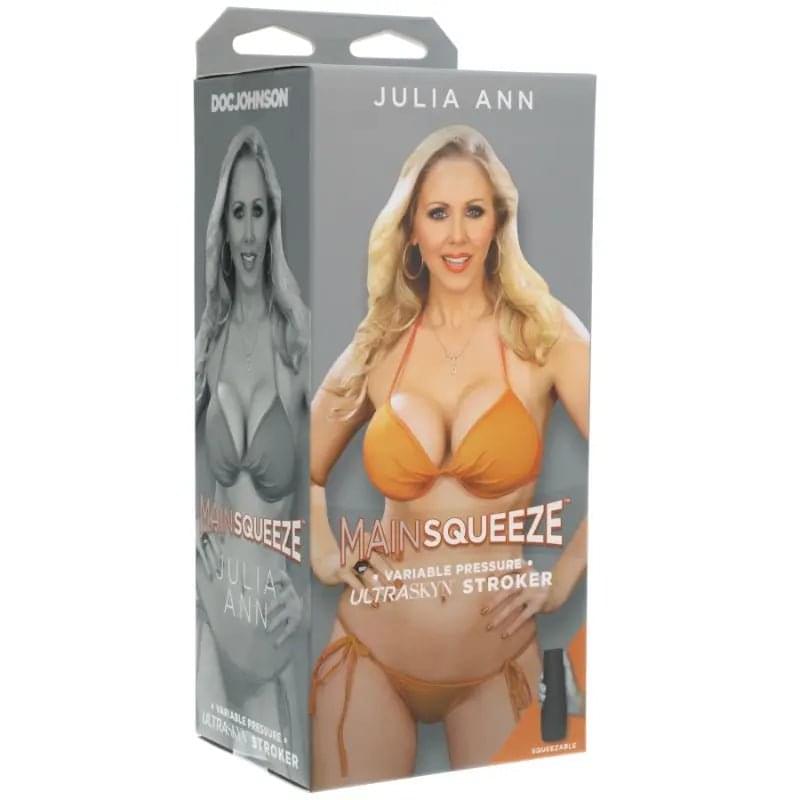 Julia Ann Ultraskyn Stroker Pussy Vanilla Main Squeeze Discreet Intimate Essentials.