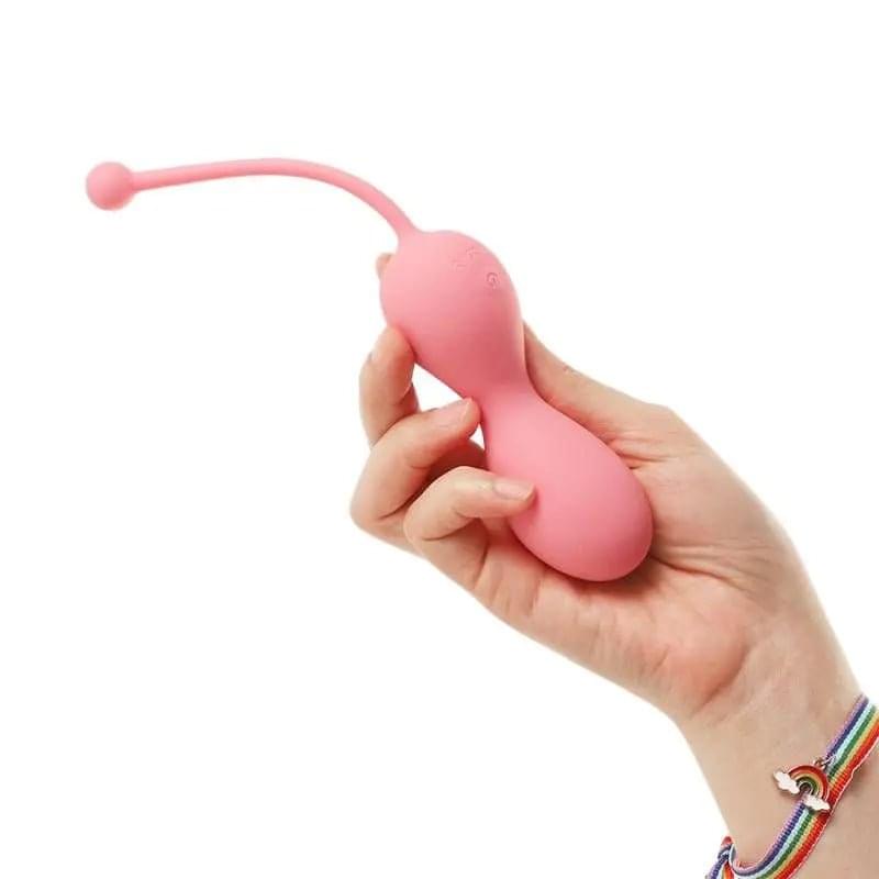 Kegelator Duo Vaginal Balls Come Hither Stimulator with Remote Arosum Discreet Intimate Essentials.