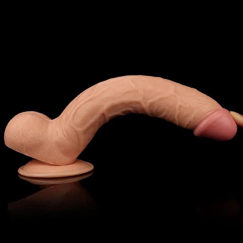 King Size 10'' Realistic Dildo -  25 cm Dong Lovetoy Discreet Intimate Essentials.