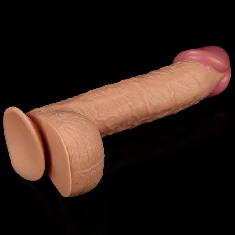King Size 10.5'' Realistic Dildo -  26.7 cm Dong Lovetoy Discreet Intimate Essentials.