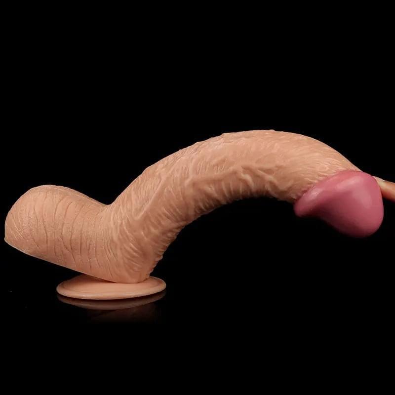 King Size 10.5'' Realistic Dildo -  26.7 cm Dong Lovetoy Discreet Intimate Essentials.