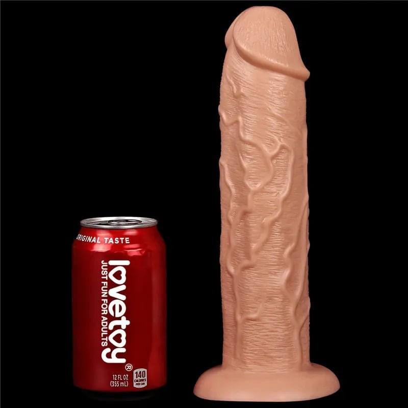 King Size 11'' Realistic Dildo -  28 cm Dong Lovetoy Discreet Intimate Essentials.