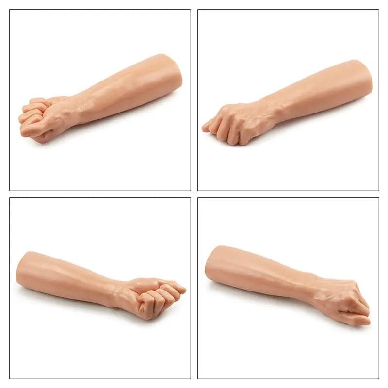 King Sized 12'' Realistic Bitch Fist -  30.5 cm Fist Dildo Lovetoy Discreet Intimate Essentials.