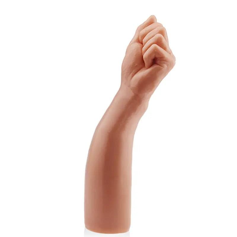 King Sized 12'' Realistic Bitch Fist -  30.5 cm Fist Dildo Lovetoy Discreet Intimate Essentials.