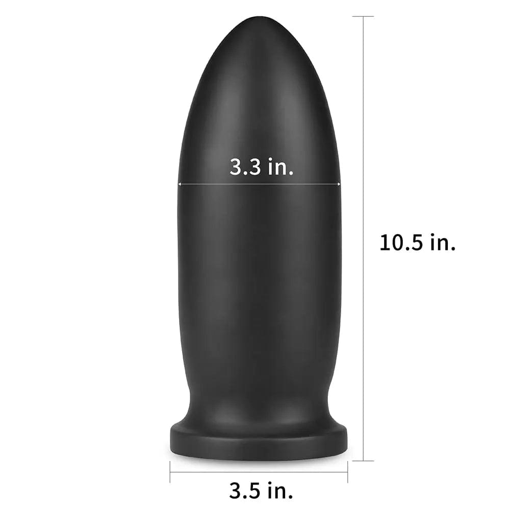 King Sized Anal Bomber -  23 cm (9'') Mega Anal Plug Lovetoy Discreet Intimate Essentials.