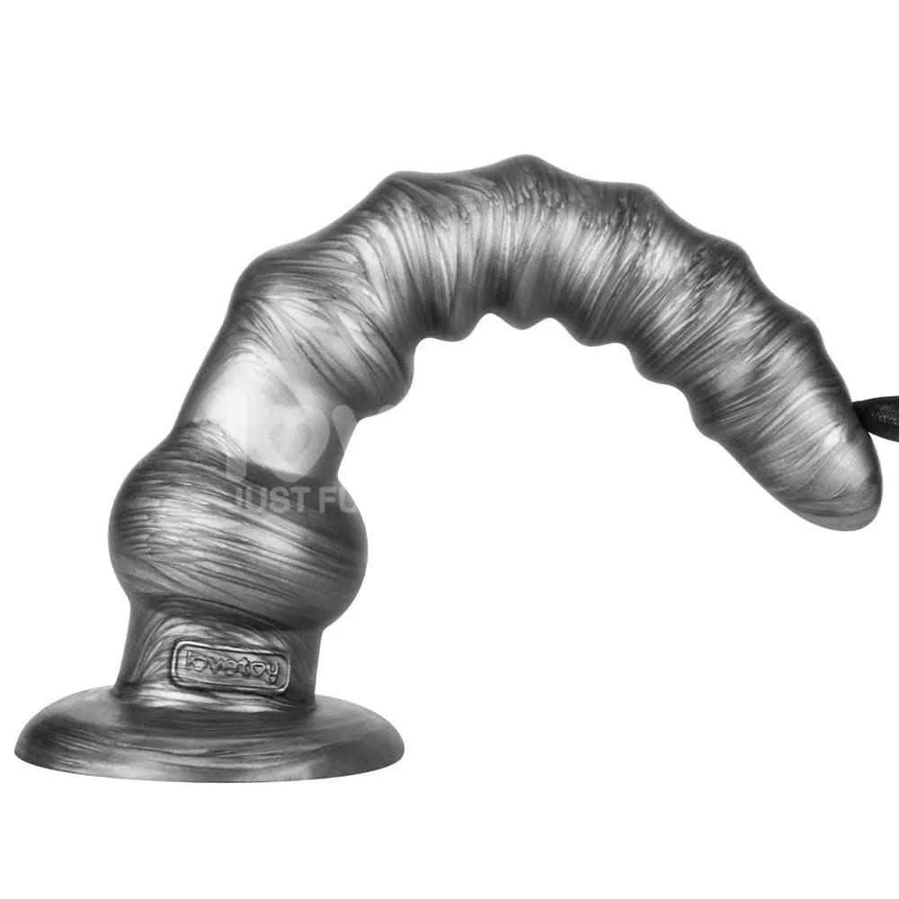 King Sized Vibrating Vibrax Slider - Grey 32.3 cm (12.5'') USB Rechargeable Vibrating Dildo Lovetoy Discreet Intimate Essentials.