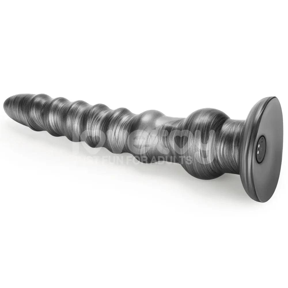 King Sized Vibrating Vibrax Slider - Grey 32.3 cm (12.5'') USB Rechargeable Vibrating Dildo Lovetoy Discreet Intimate Essentials.