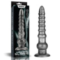 King Sized Vibrating Vibrax Slider - Grey 32.3 cm (12.5'') USB Rechargeable Vibrating Dildo Lovetoy Discreet Intimate Essentials.