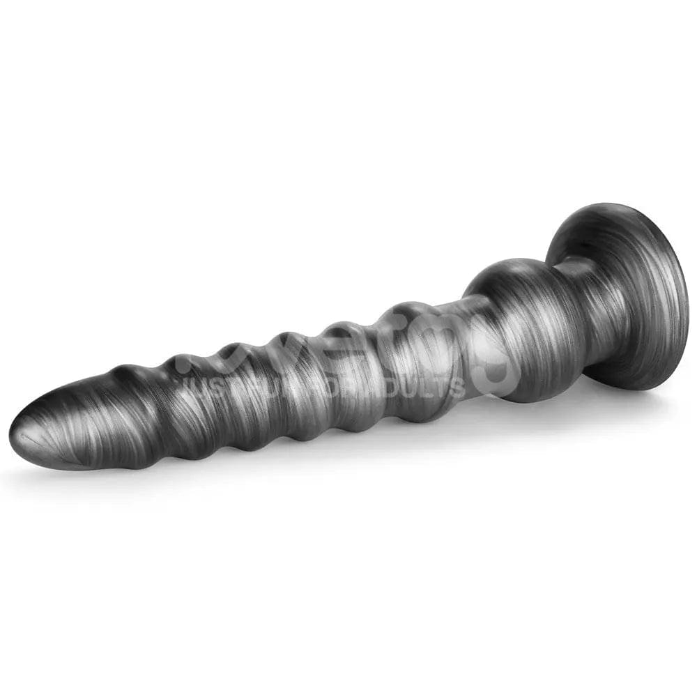 King Sized Vibrating Vibrax Slider - Grey 32.3 cm (12.5'') USB Rechargeable Vibrating Dildo Lovetoy Discreet Intimate Essentials.