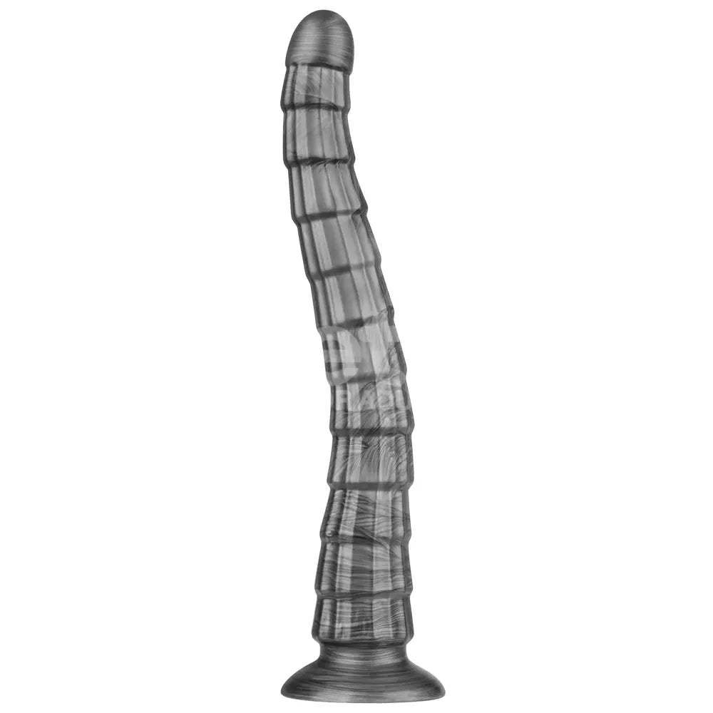 Shop affordable quality King Sized Vibrating Vibrax Slider - Grey 36.8 cm (14.5'') USB Rechargeable Vibrating Dildo - Discreet Intimate Essentials - DONGS - Lovetoy