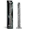 King Sized Vibrating Vibrax Slider - Grey 40.8 cm (16'') USB Rechargeable Vibrating Dildo Lovetoy Discreet Intimate Essentials.