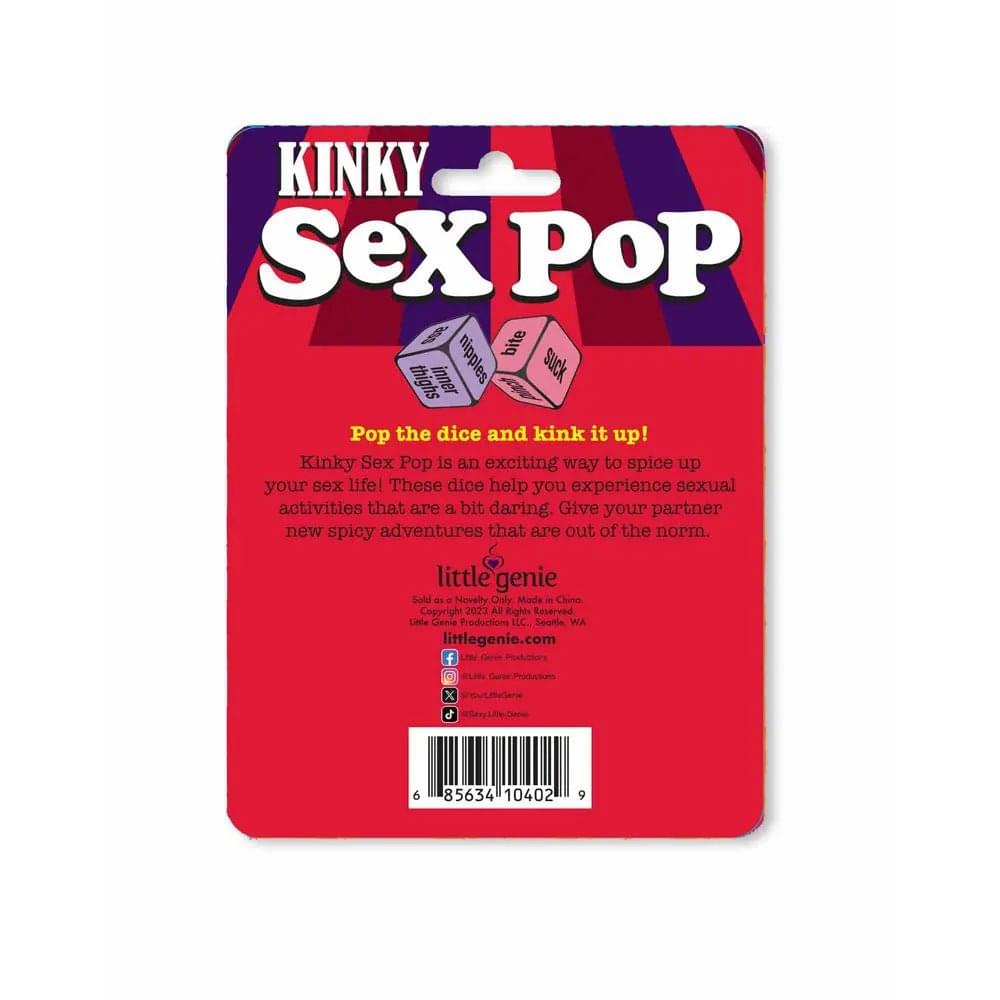 Kinky Sex Pop - Popping Dice Game Little Genie Discreet Intimate Essentials.