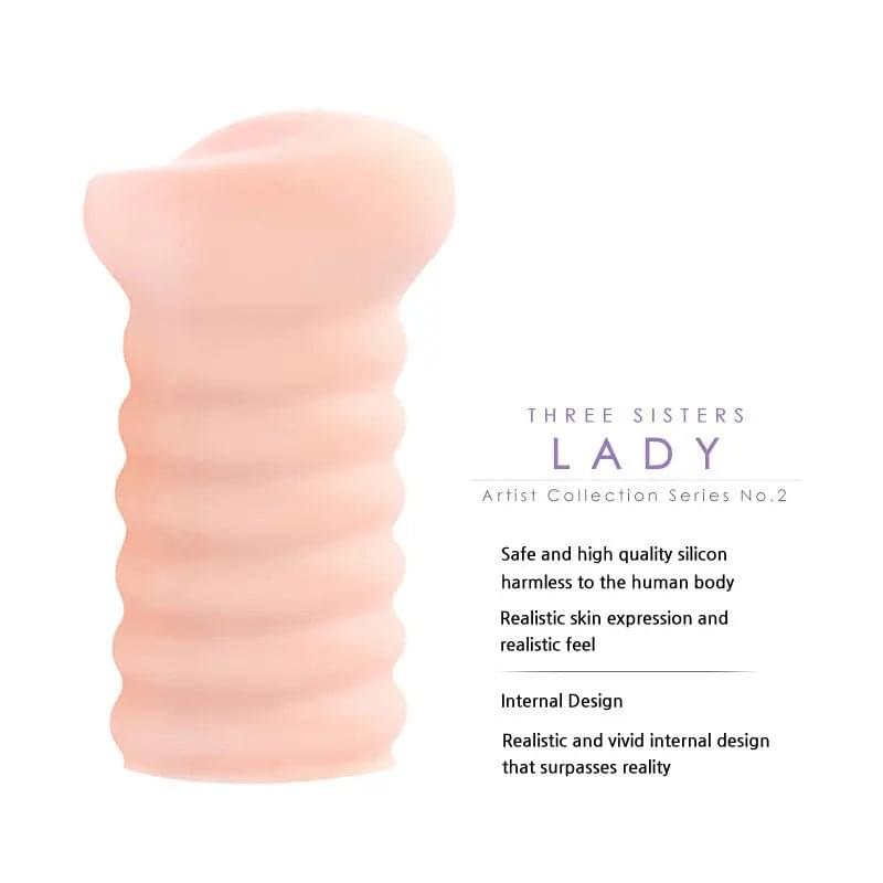 Kokos Three Sisters - Lady -  Vagina Stroker Kokos Discreet Intimate Essentials.