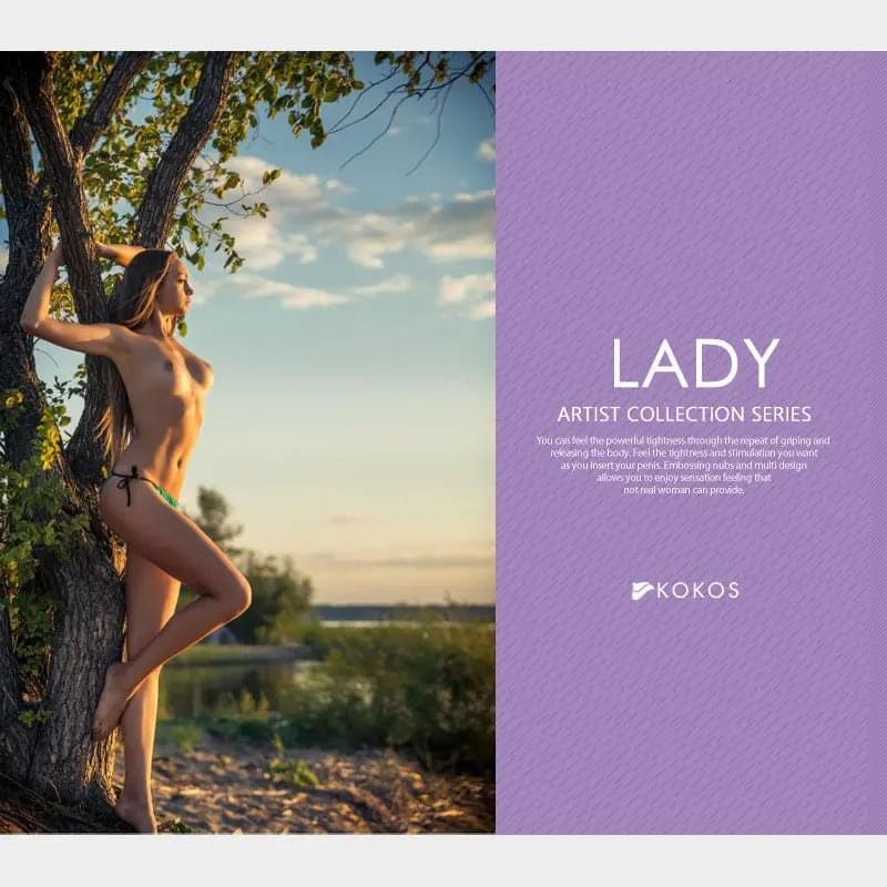 Kokos Three Sisters - Lady -  Vagina Stroker Kokos Discreet Intimate Essentials.
