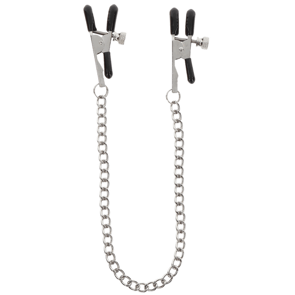 Adjustable Clamps With Chain (Silver)