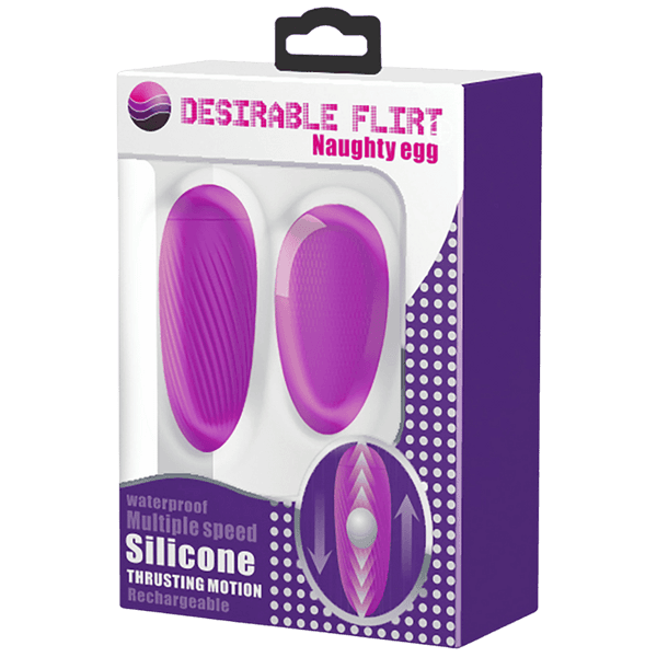 Silicone Naughty Egg (Purple)