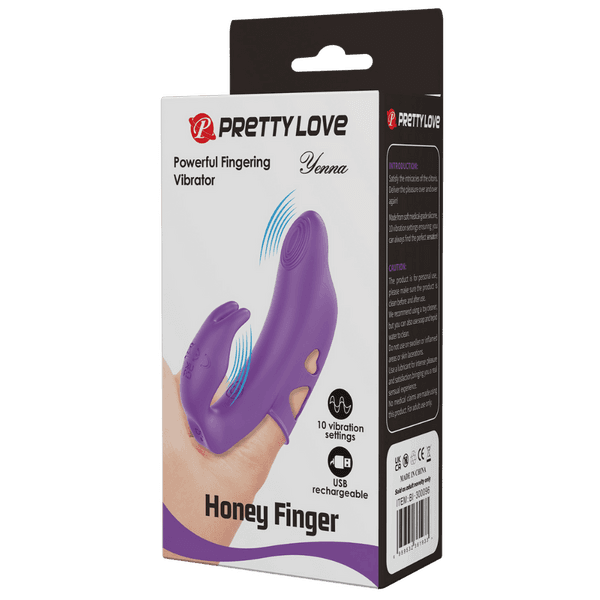 Honey Finger - Rechargeable Yenna (Purple)