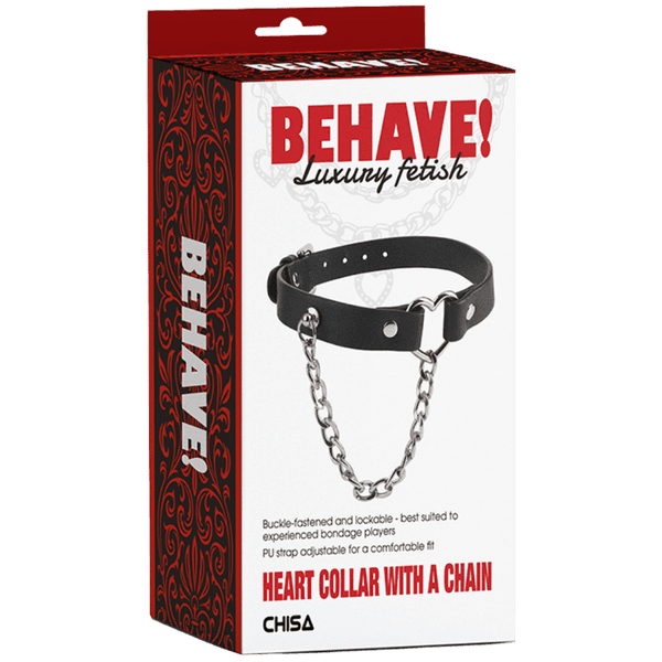 Heart Collar with a Chain