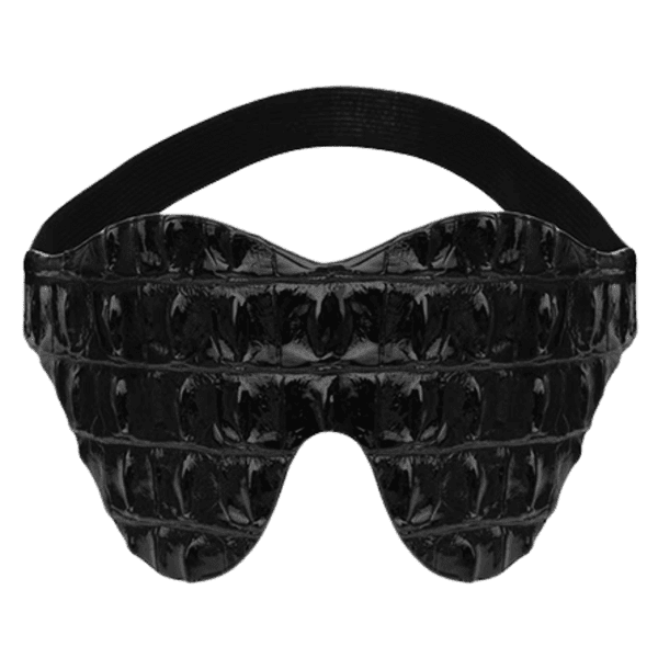 LOVE IS BLIND (Alligator Pattern) (Black)