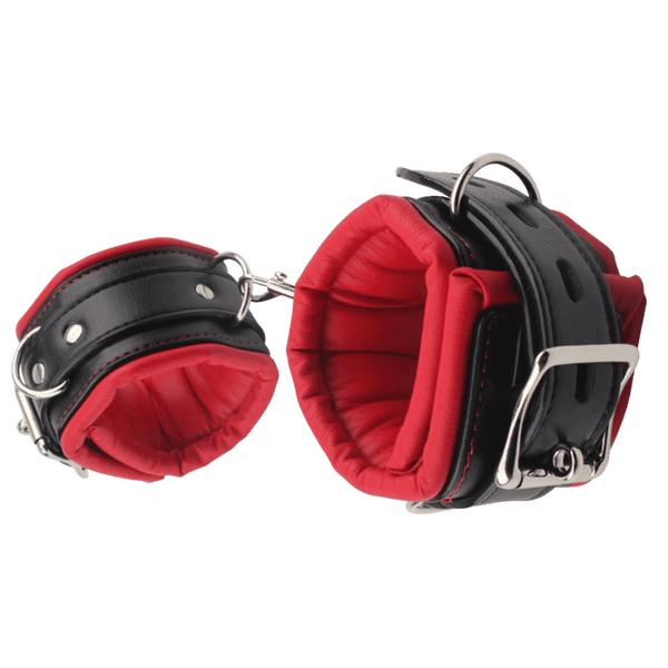 Super Soft Hand Cuffs (Red/Black)