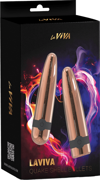 Quake Shell Bullets (Rose Gold)
