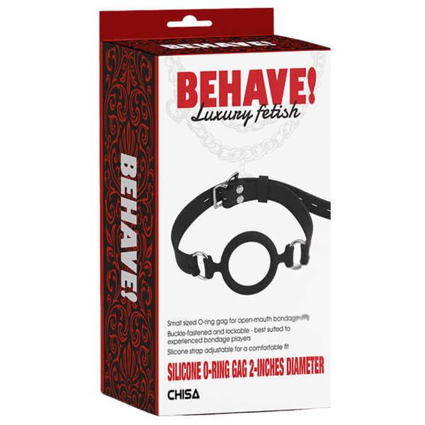Silicone O-Ring Gag 2-Inches Diameter