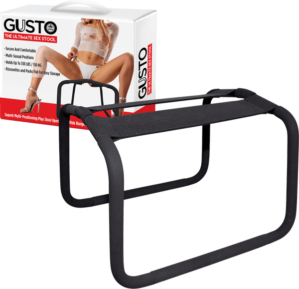 Gusto - The Ultimate Sex Stool (Black)