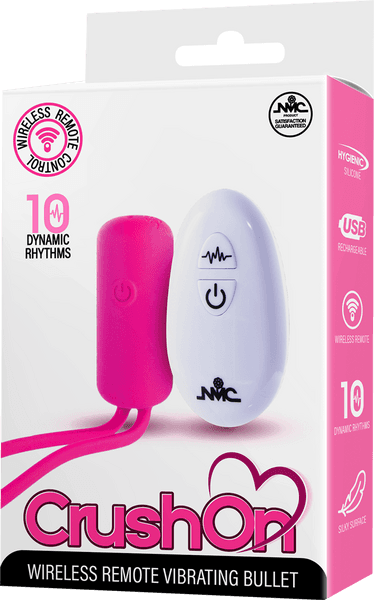 Wireless Remote Vibrating Bullet (Pink)