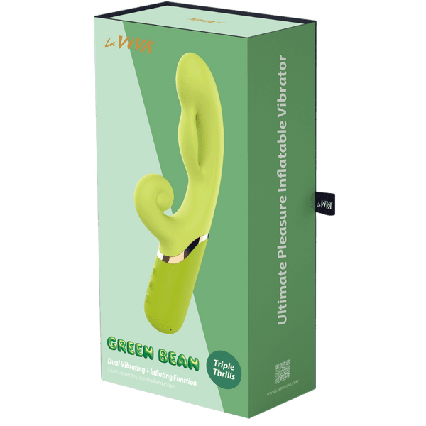 Vibrating / Inflating Green Bean (Green)