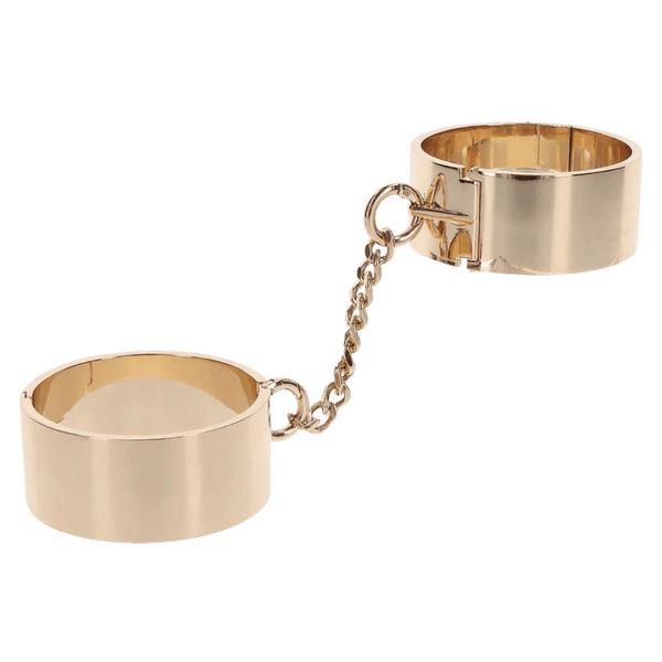 Slave Wrist Cuffs (Gold)