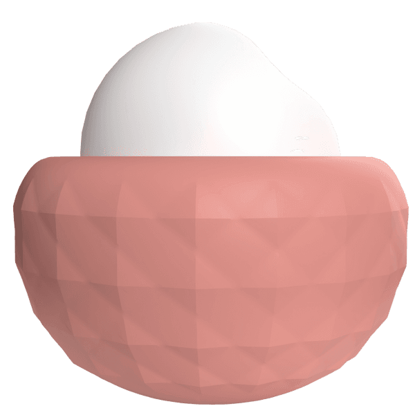 Cuties - Dotty Rechargeable Floating Egg Vibe (Dusty Rose)