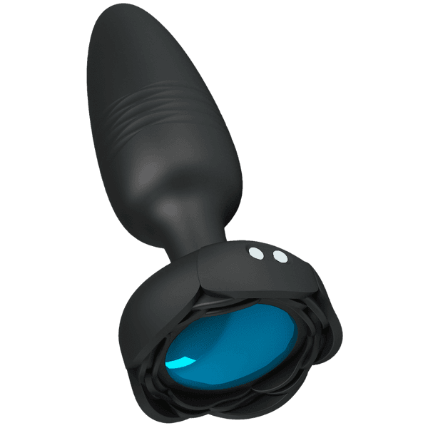 Tarion - Light-Up Rechargeable Butt Plug (Black)